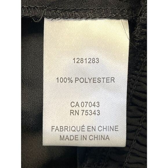 JOIE Women’s Embroidered Lace Blouse Top LS V Neck Cropped M Y2k Peasant Chic - Picture 8 of 9